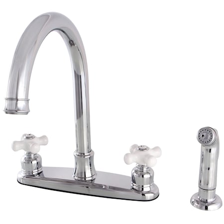 Victorian FB7791PXSP 8-Inch Centerset Kitchen Faucet with Sprayer FB7791PXSP